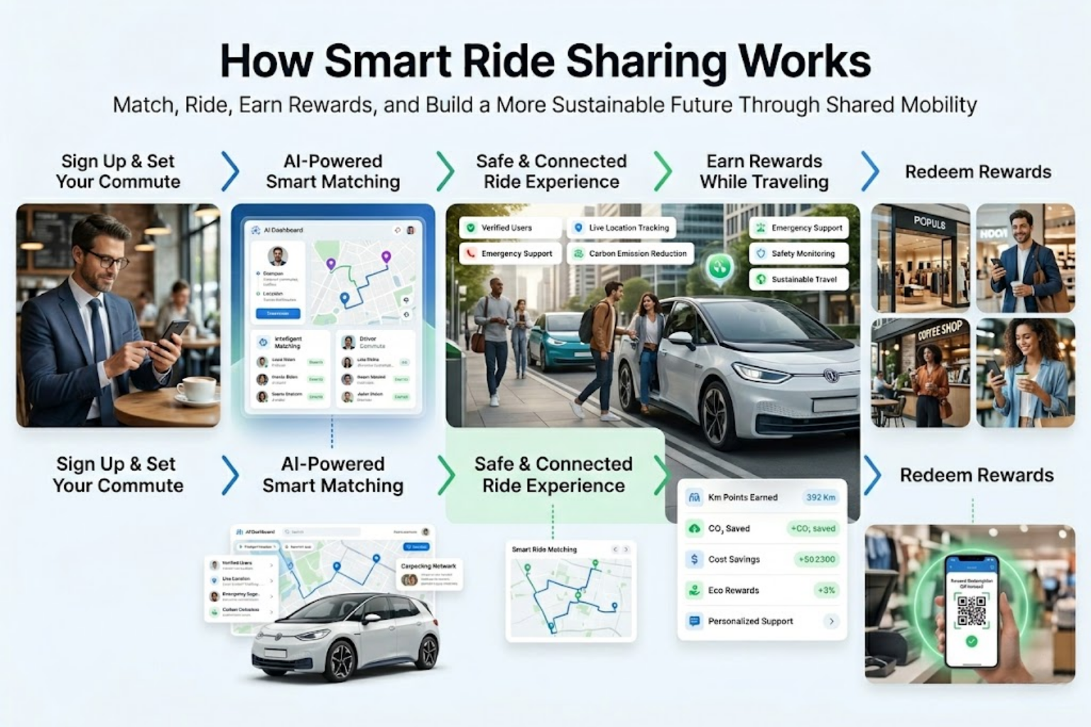 How Smart Ride Sharing Works